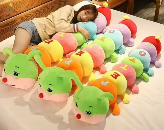 Gấu bông Gối ôm hình sâu